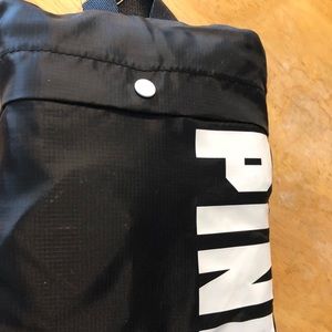 Pink Victoria Secret duffel bag